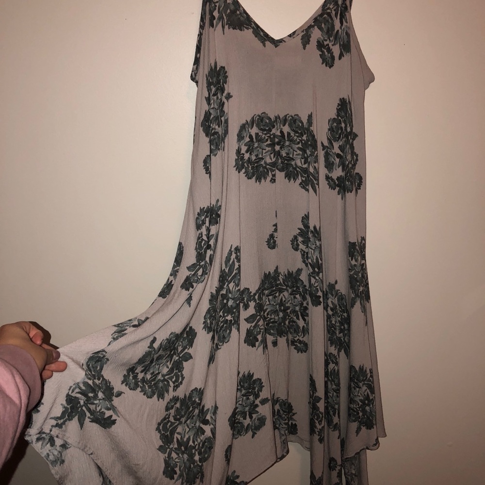 Midi Floral A line dress